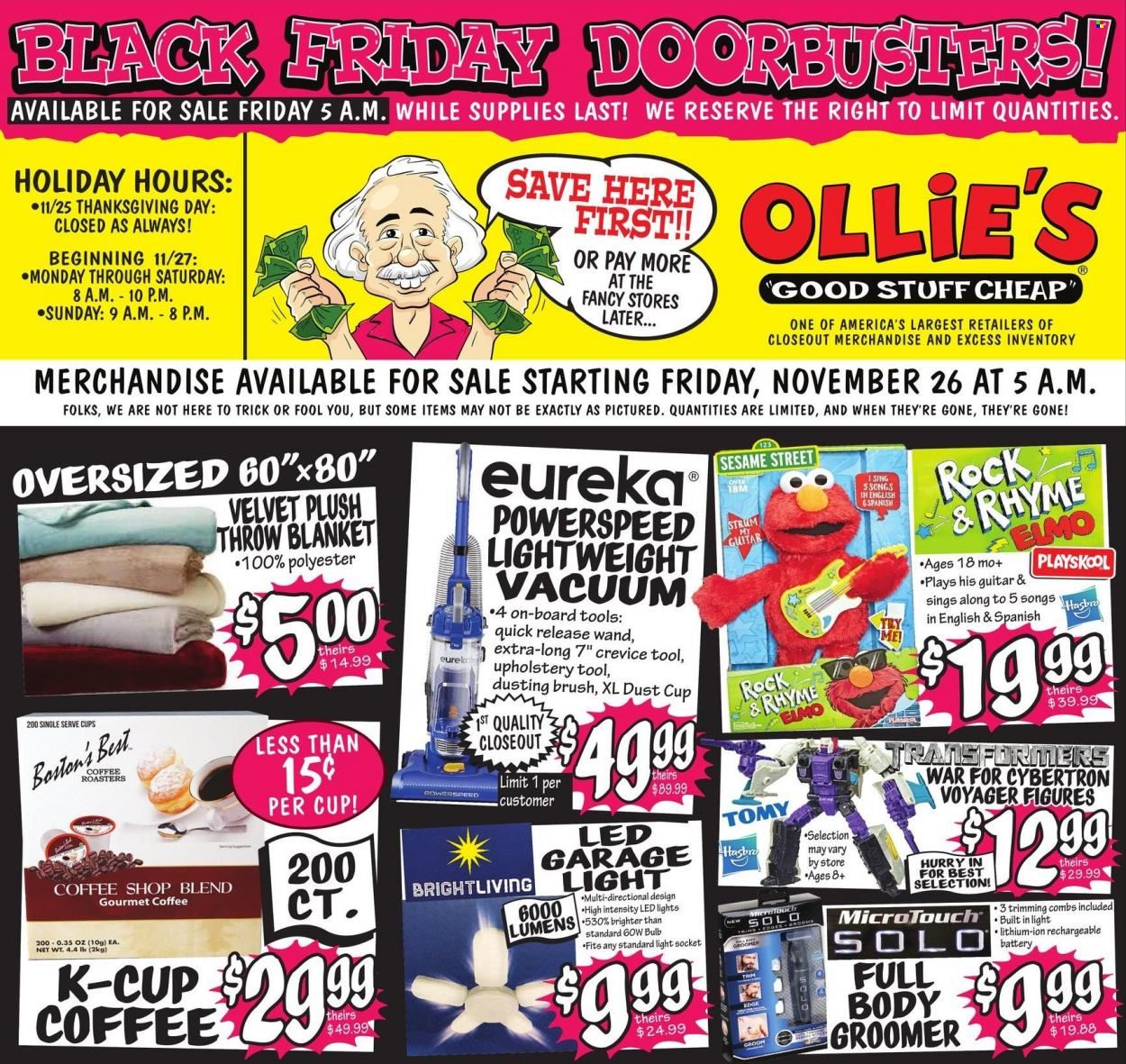Ollie's Bargain Outlet Weekly Ad Flyer November 24 to December 1