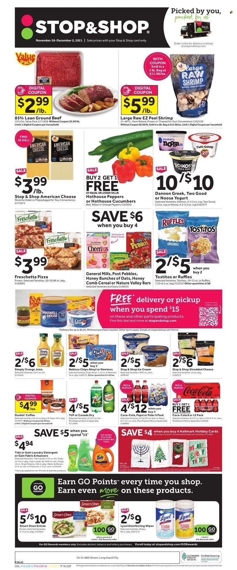 Stop & Shop (NY) Weekly Ad Flyer November 25 to December 2