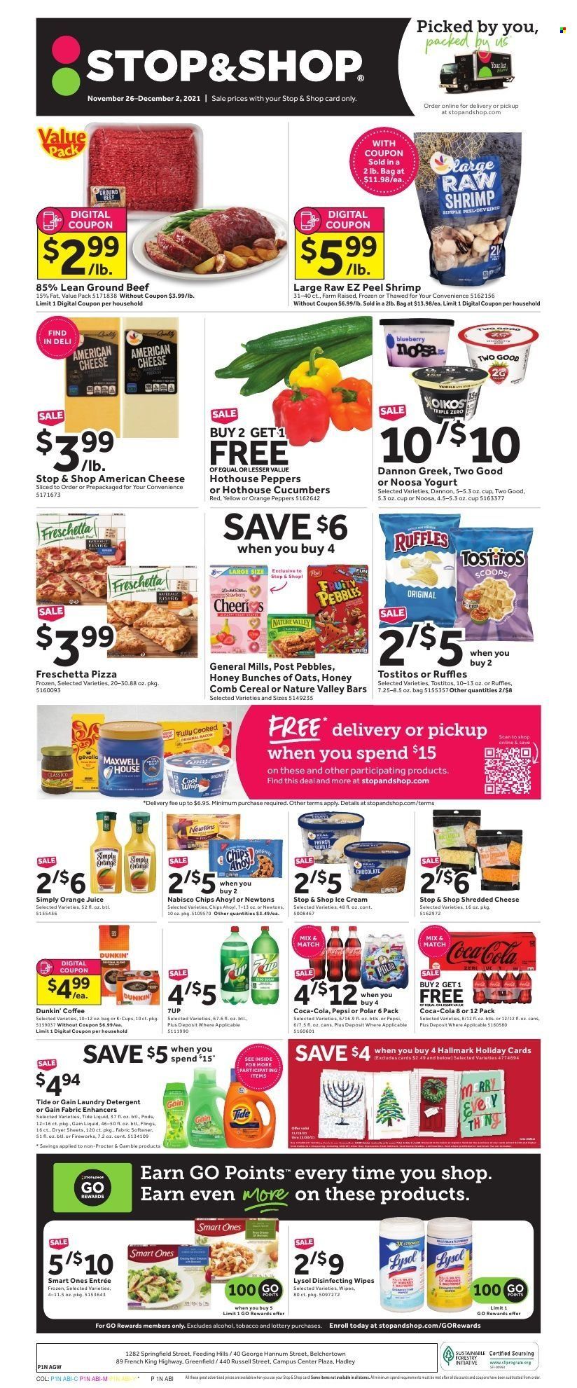Stop & Shop (MA) Weekly Ad Flyer November 25 to December 2