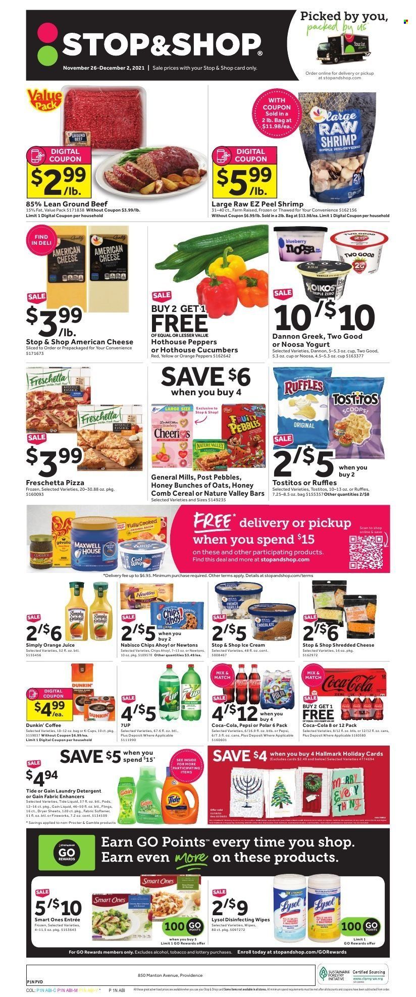Stop & Shop (RI) Weekly Ad Flyer November 25 to December 2