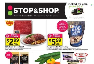 Stop & Shop (NJ) Weekly Ad Flyer November 25 to December 2