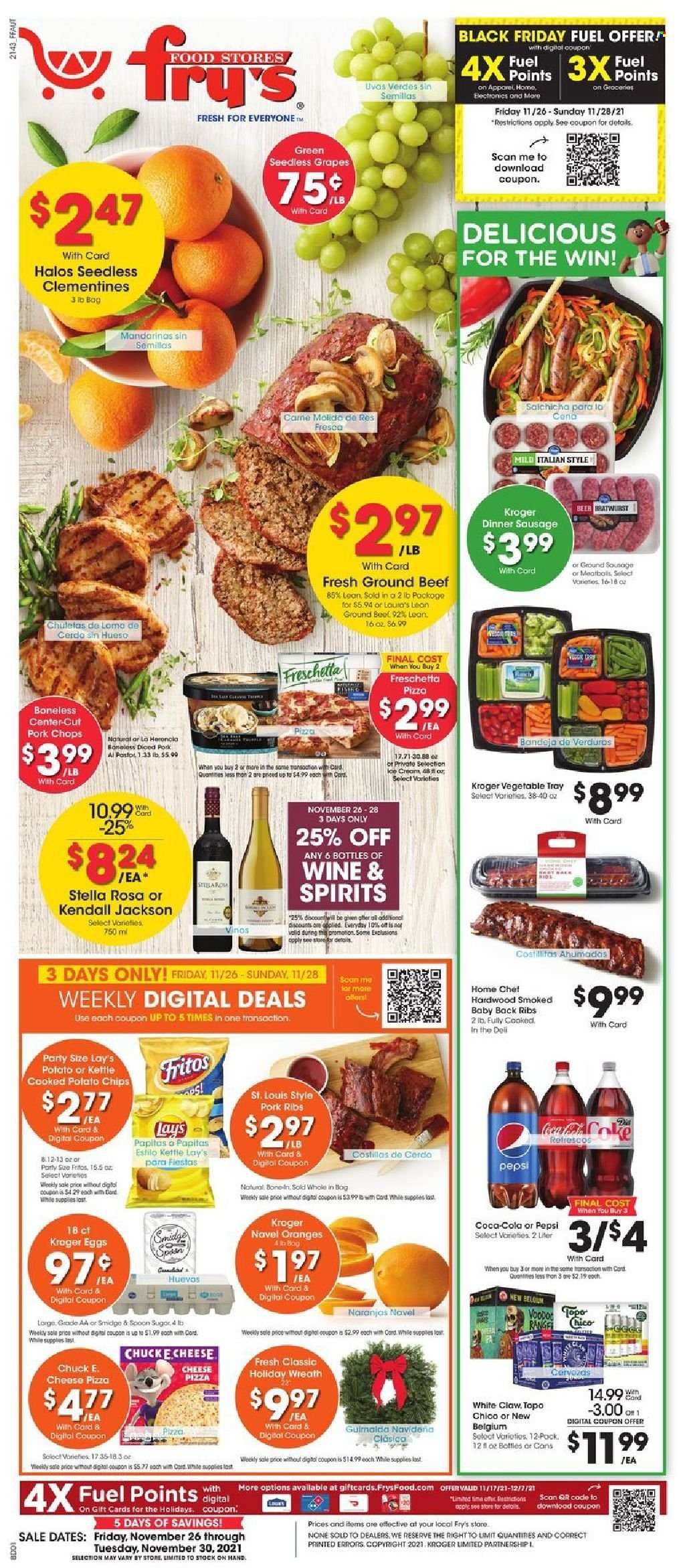 Fry’s (AZ) Weekly Ad Flyer November 25 to December 2