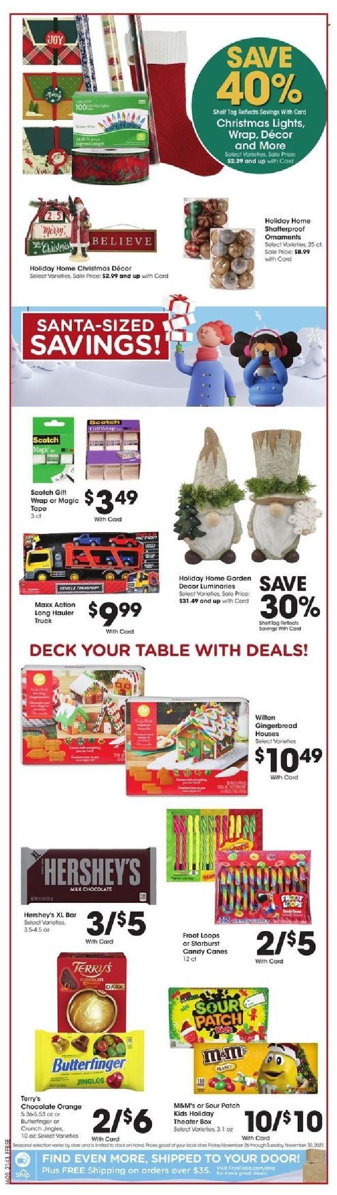 Fry’s (AZ) Weekly Ad Flyer November 25 to December 2