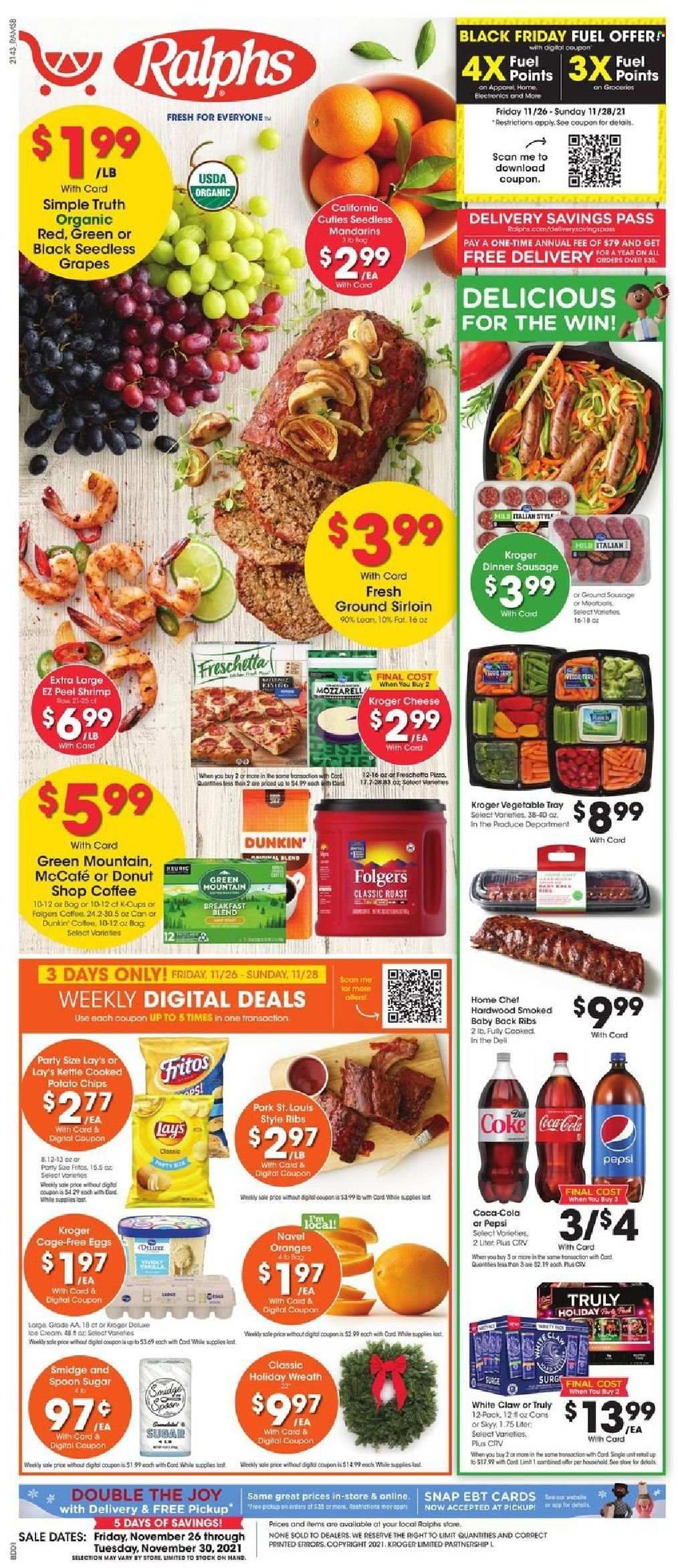 Ralphs (MD, NC, VA) Weekly Ad Flyer November 25 to December 2