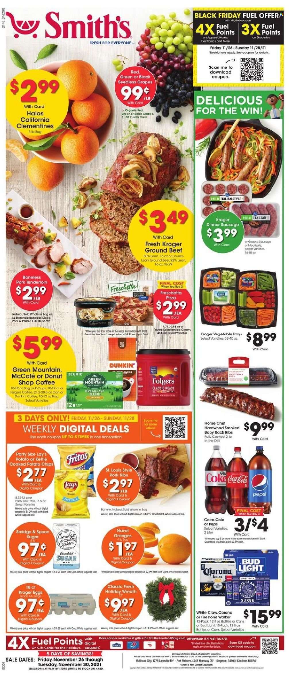 Smith's (AZ, ID, MT, NM, NV, UT, WY) Weekly Ad Flyer November 25 to December 2