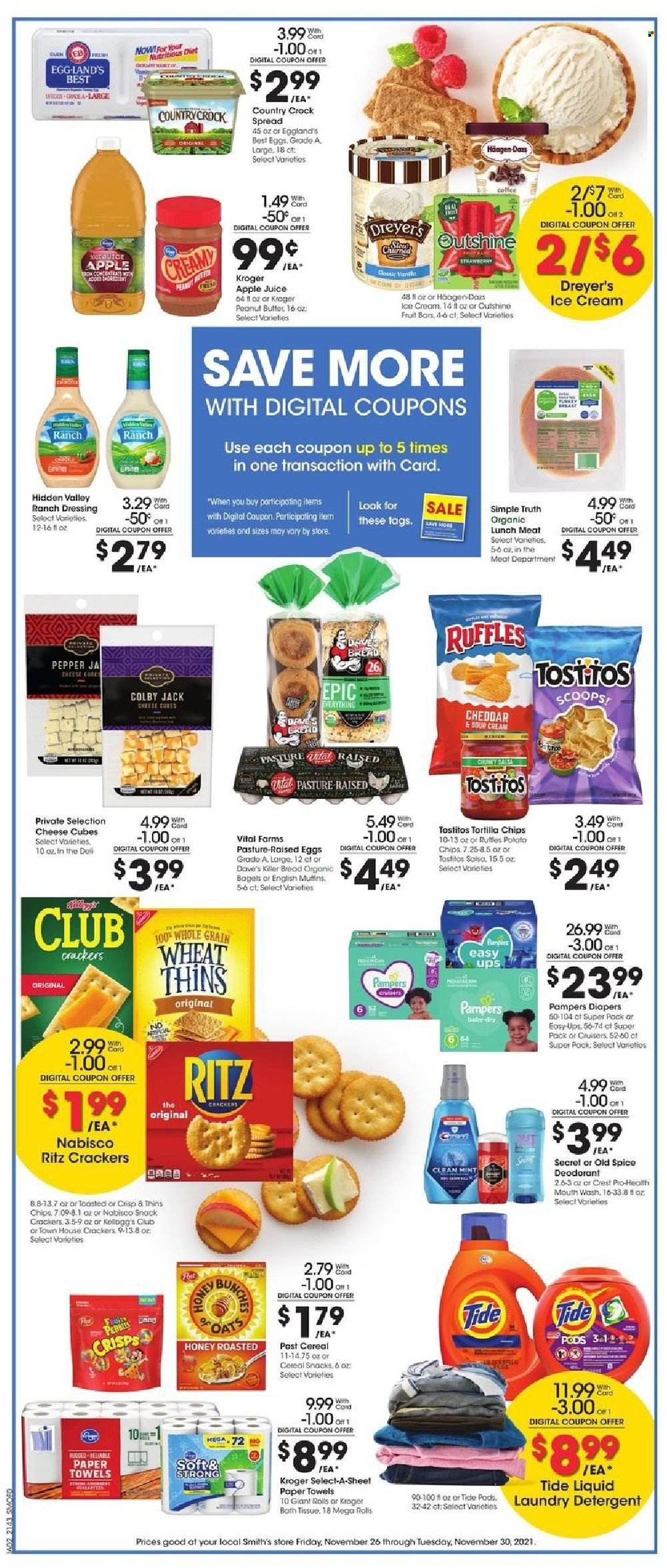 Smith's (AZ, ID, MT, NM, NV, UT, WY) Weekly Ad Flyer November 25 to December 2