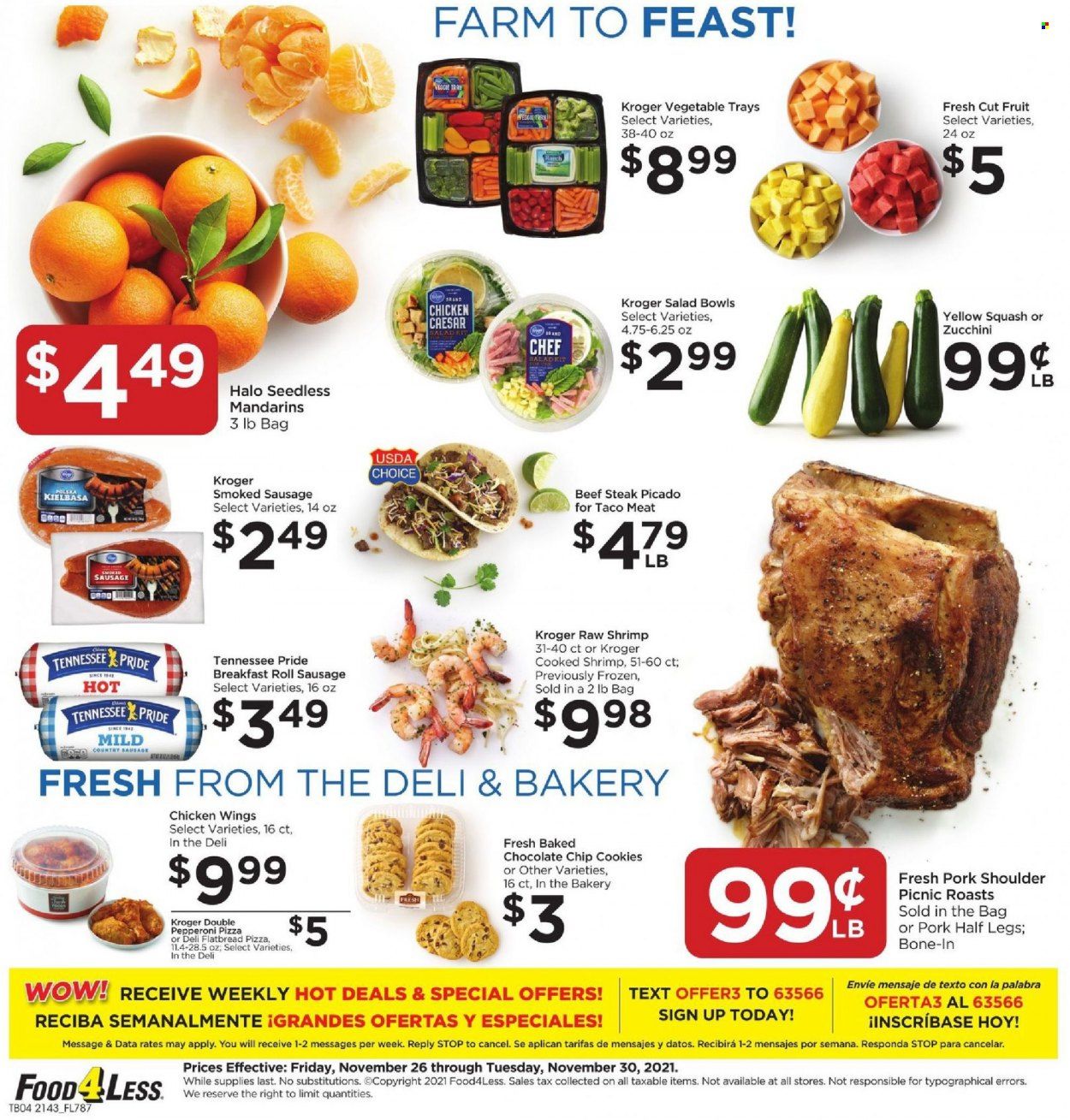 Food 4 Less (IN) Weekly Ad Flyer November 25 to December 2