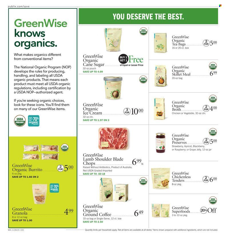 Publix (AL, FL, GA, NC, SC, TN) Weekly Ad Flyer November 25 to December 2