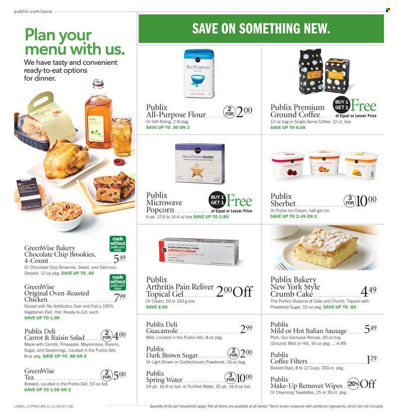 Publix (AL, FL, GA, NC, SC, TN) Weekly Ad Flyer November 25 to December 2