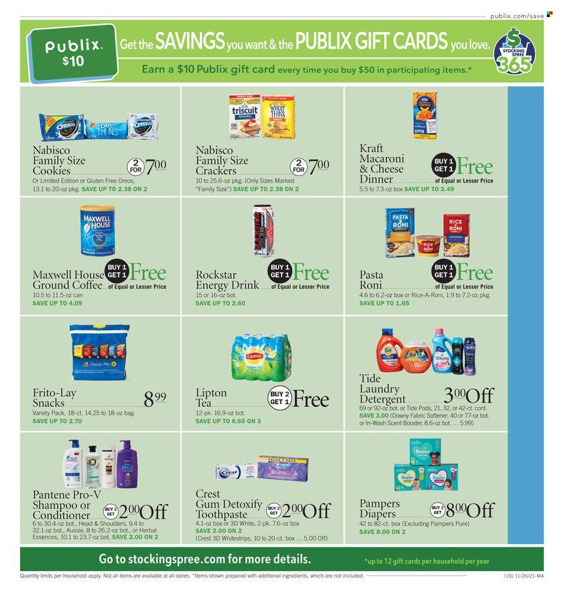 Publix (AL, FL, GA, NC, SC, TN) Weekly Ad Flyer November 25 to December 2