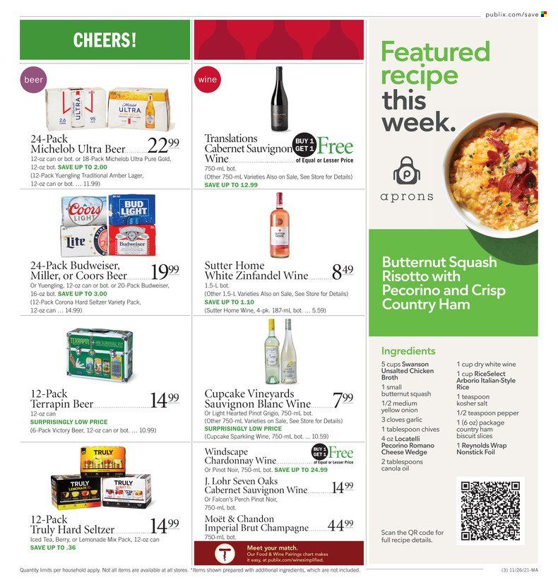 Publix (AL, FL, GA, NC, SC, TN) Weekly Ad Flyer November 25 to December 2