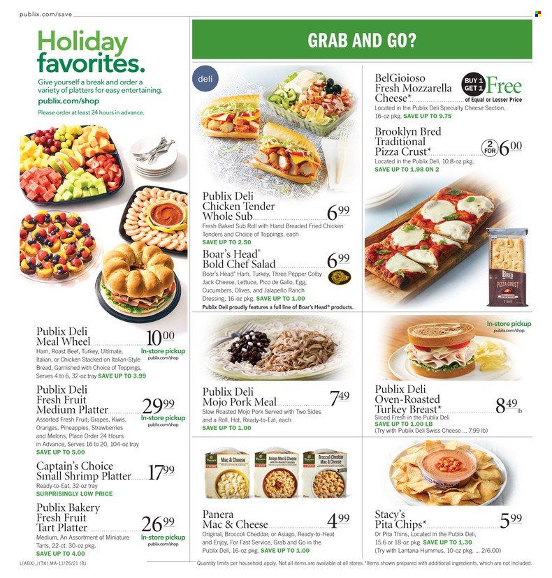 Publix (AL, FL, GA, NC, SC, TN) Weekly Ad Flyer November 25 to December 2
