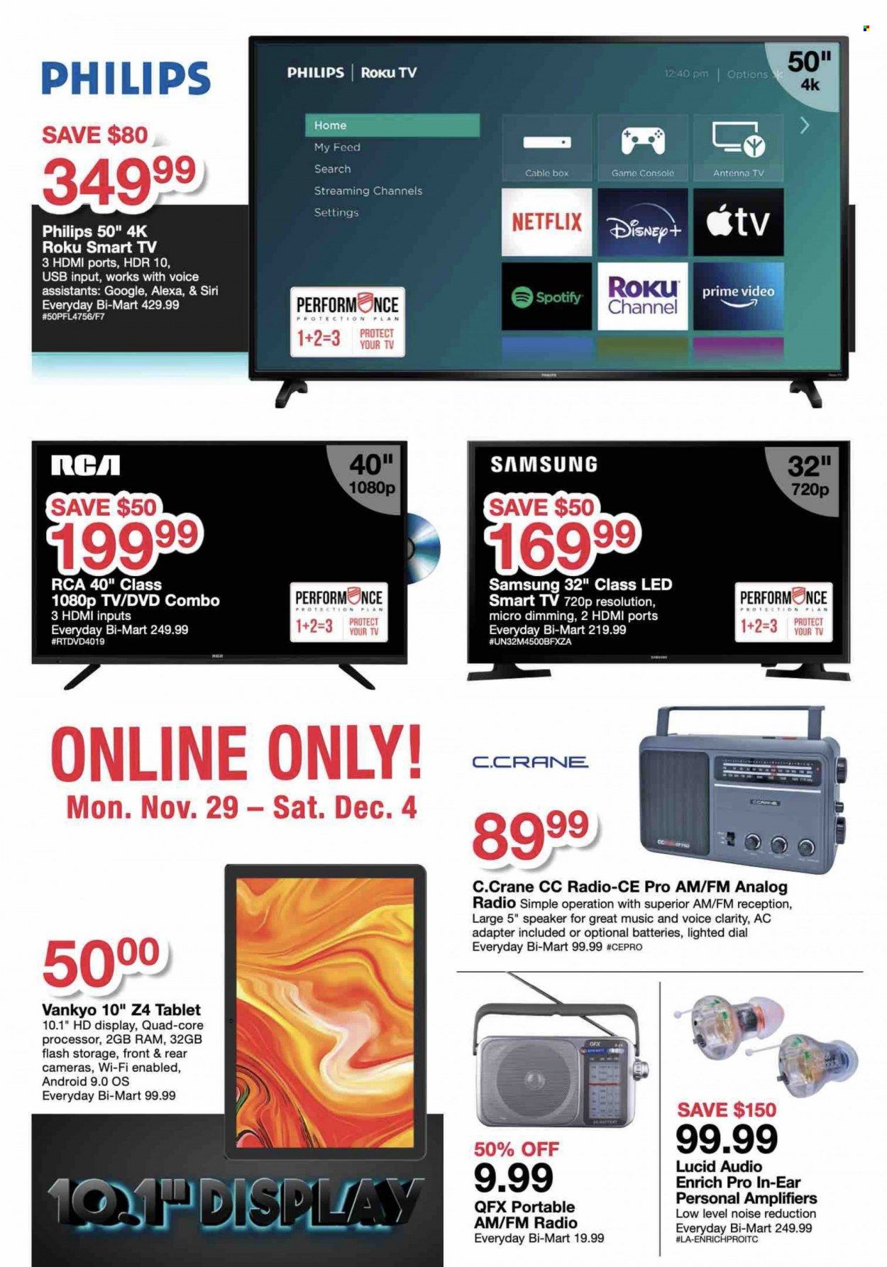 Bi-Mart (ID, OR, WA) Weekly Ad Flyer November 25 to December 2
