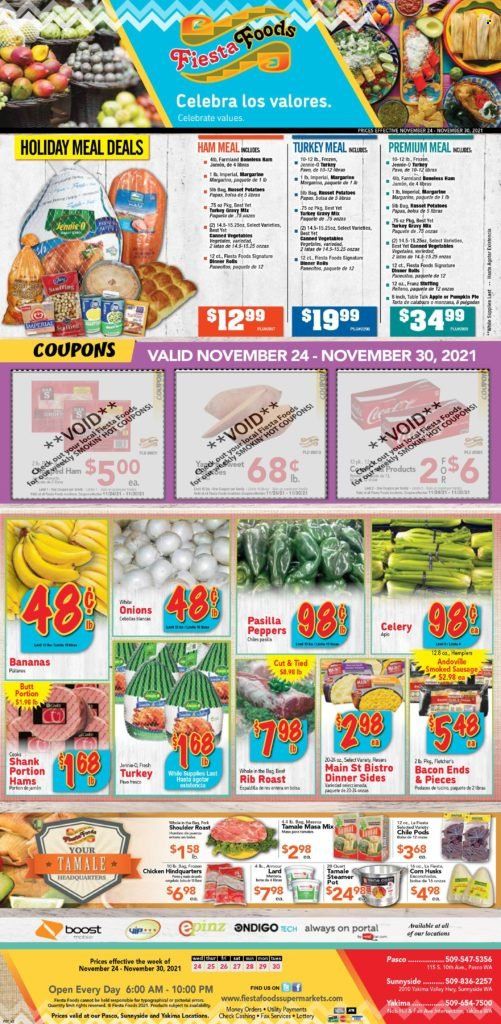 Fiesta Foods SuperMarkets (WA) Weekly Ad Flyer November 25 to December 2
