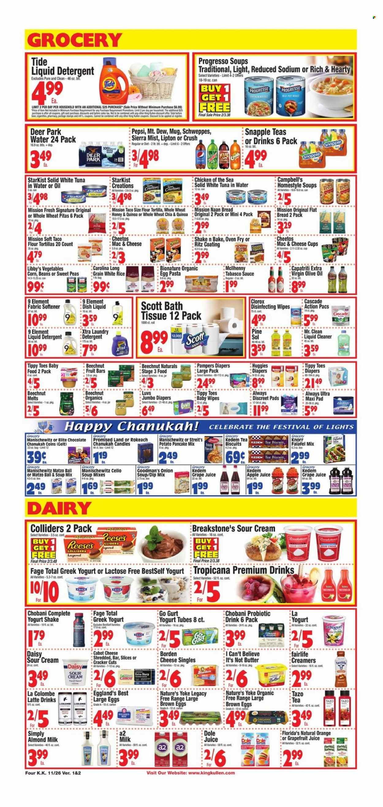 King Kullen (NY) Weekly Ad Flyer November 25 to December 2