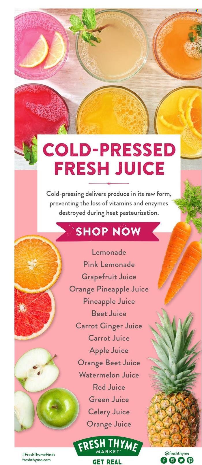 Fresh Thyme Weekly Ad Flyer November 25 to December 2