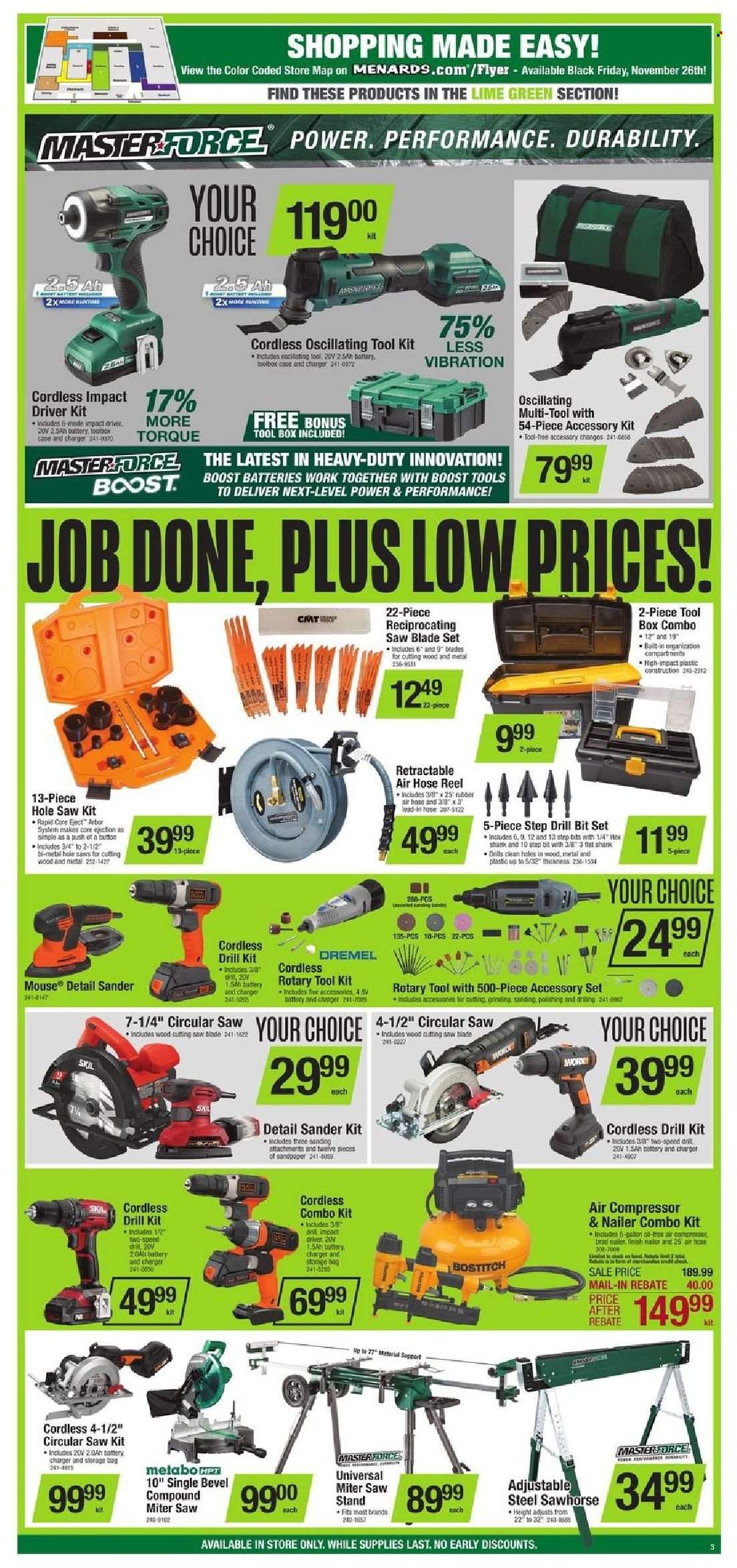 Menards Weekly Ad Flyer November 25 to December 2