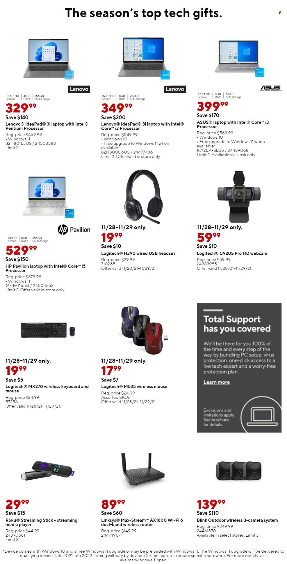 Staples Weekly Ad Flyer November 25 to December 2