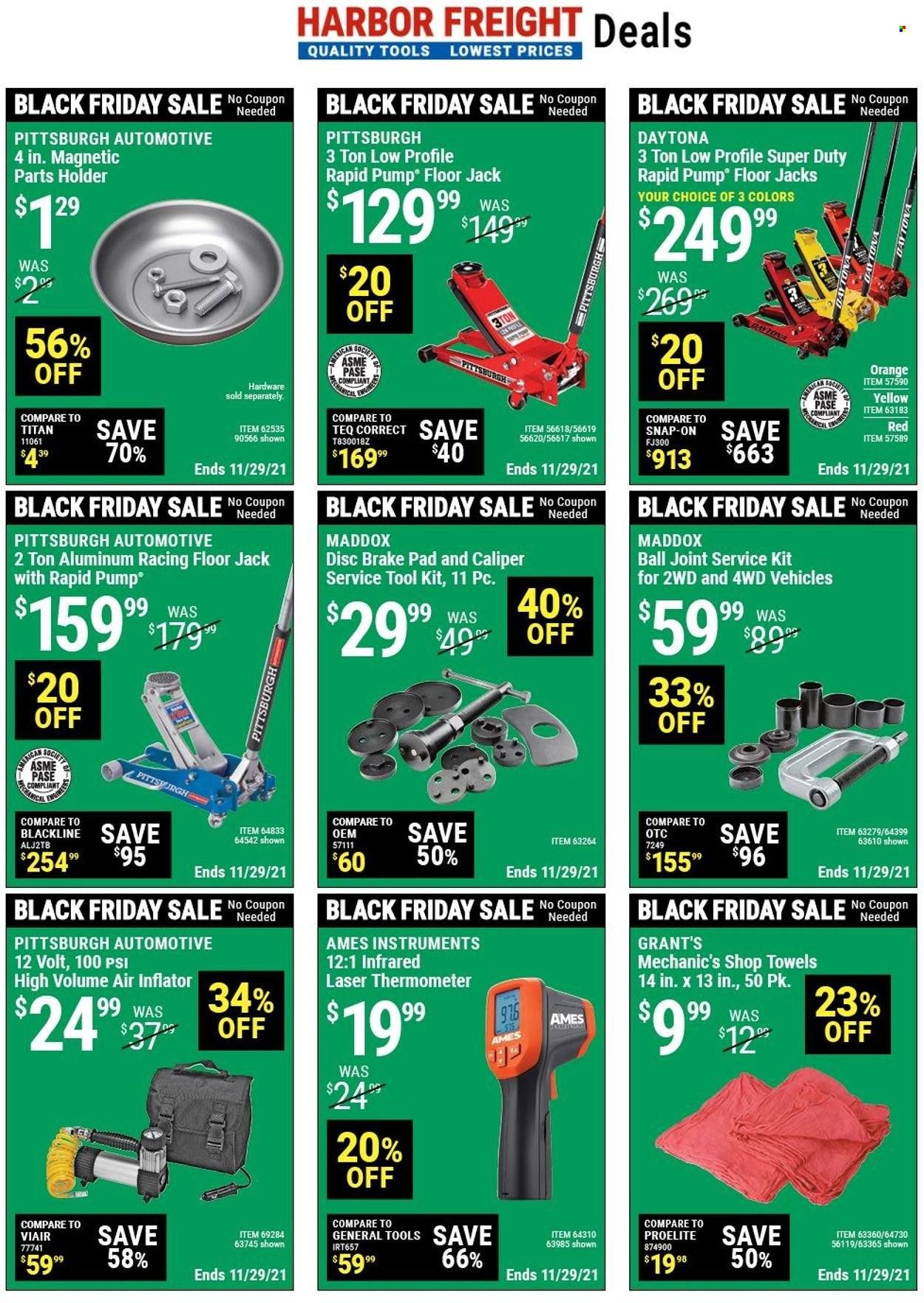 Harbor Freight Weekly Ad Flyer November 25 to December 2
