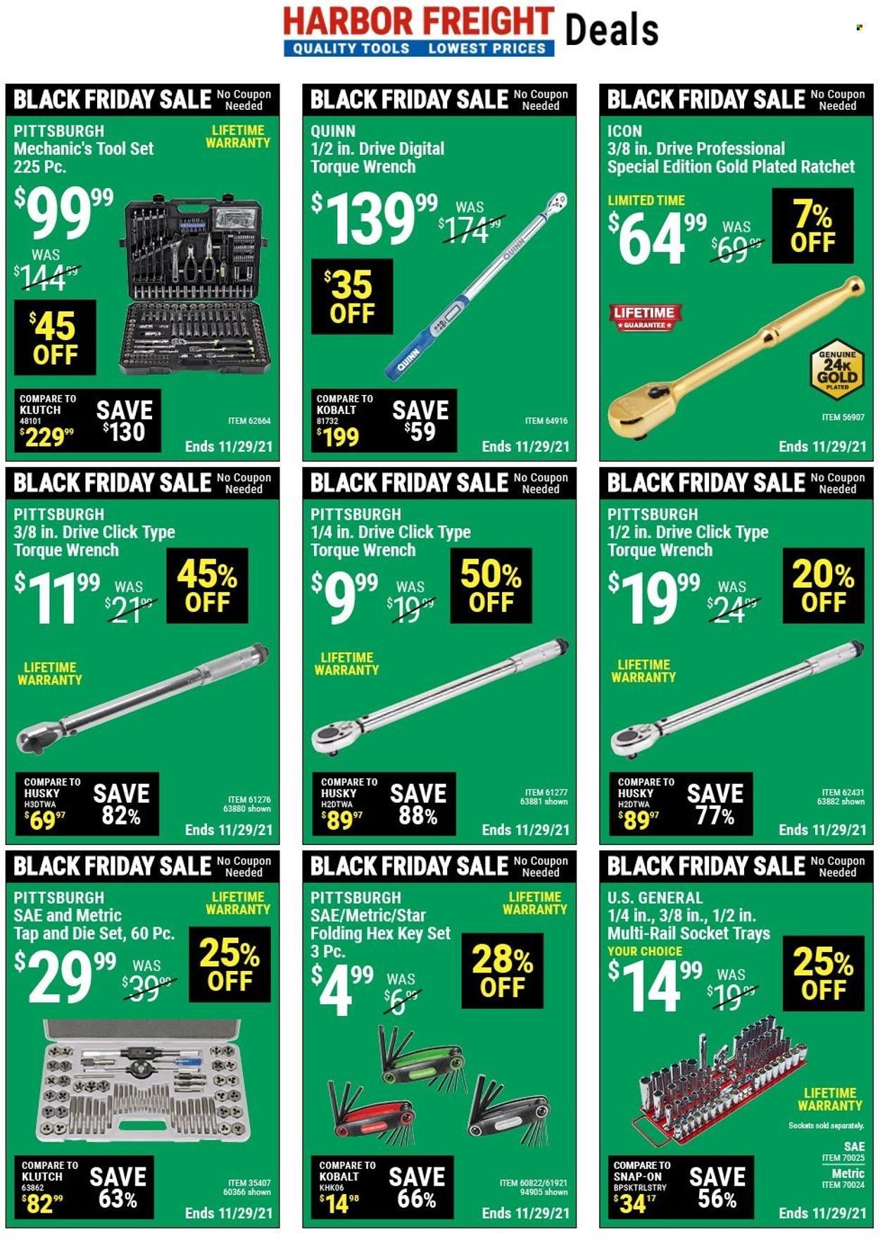 Harbor Freight Weekly Ad Flyer November 25 to December 2