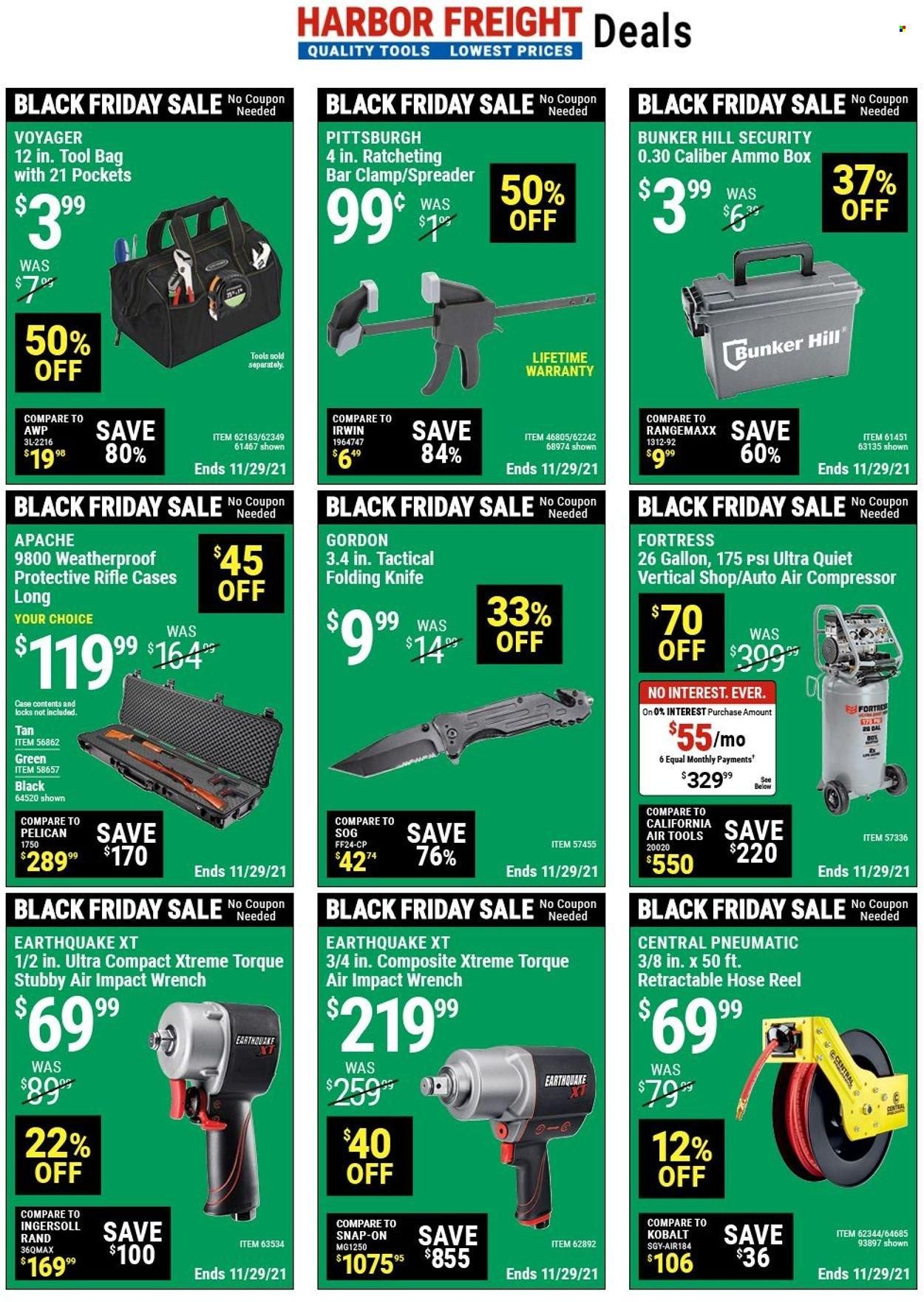 Harbor Freight Weekly Ad Flyer November 25 to December 2