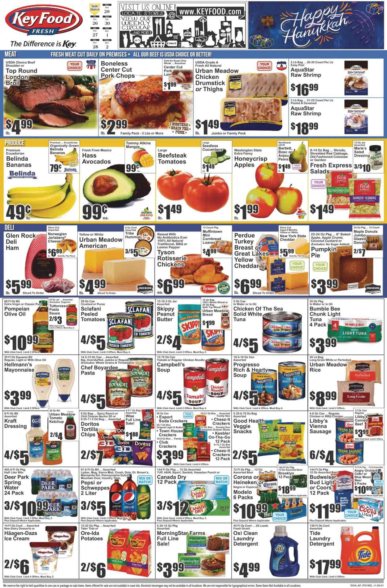 Key Food (NY) Weekly Ad Flyer November 25 to December 2