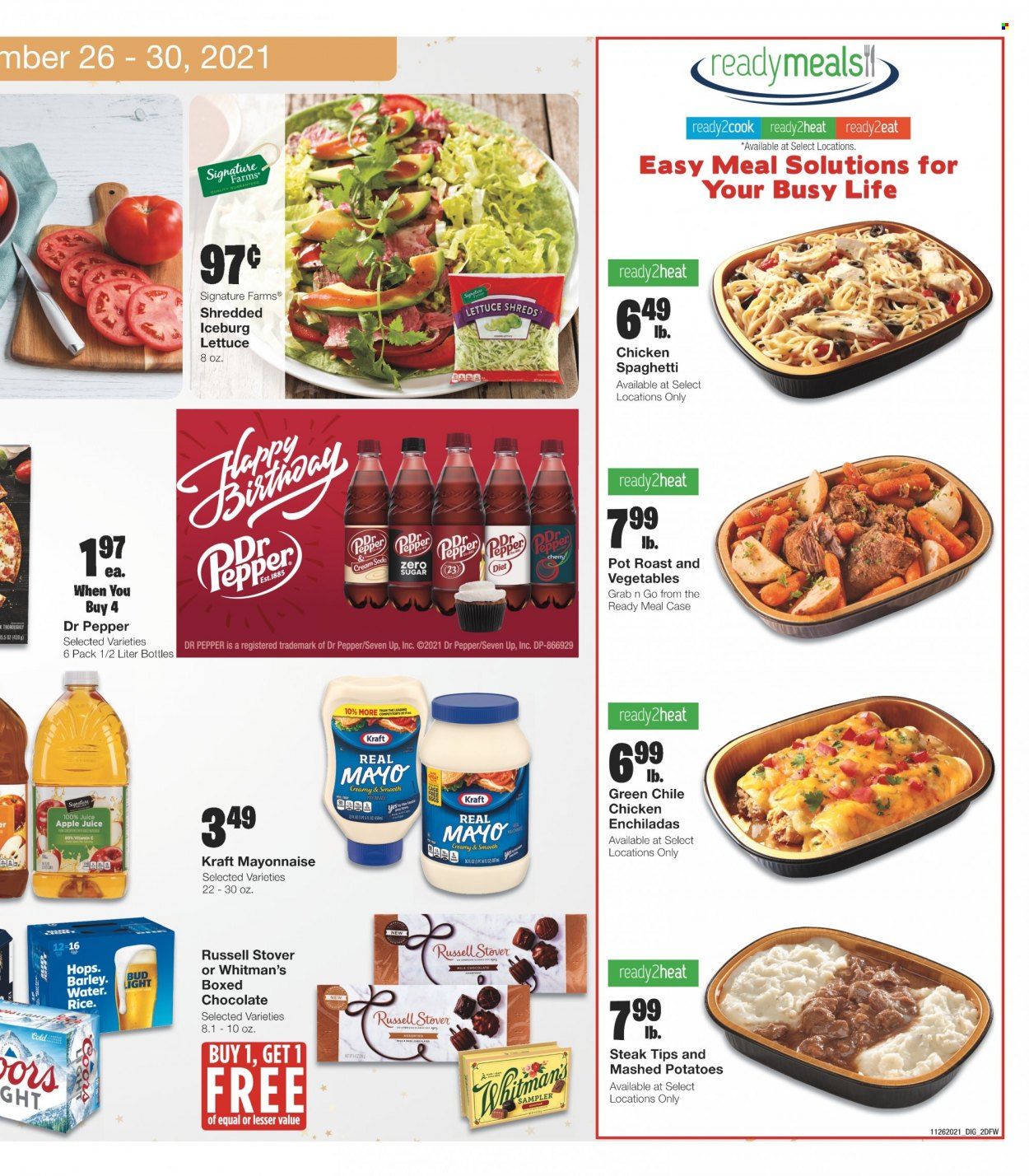Market Street (NM, TX) Weekly Ad Flyer November 25 to December 2