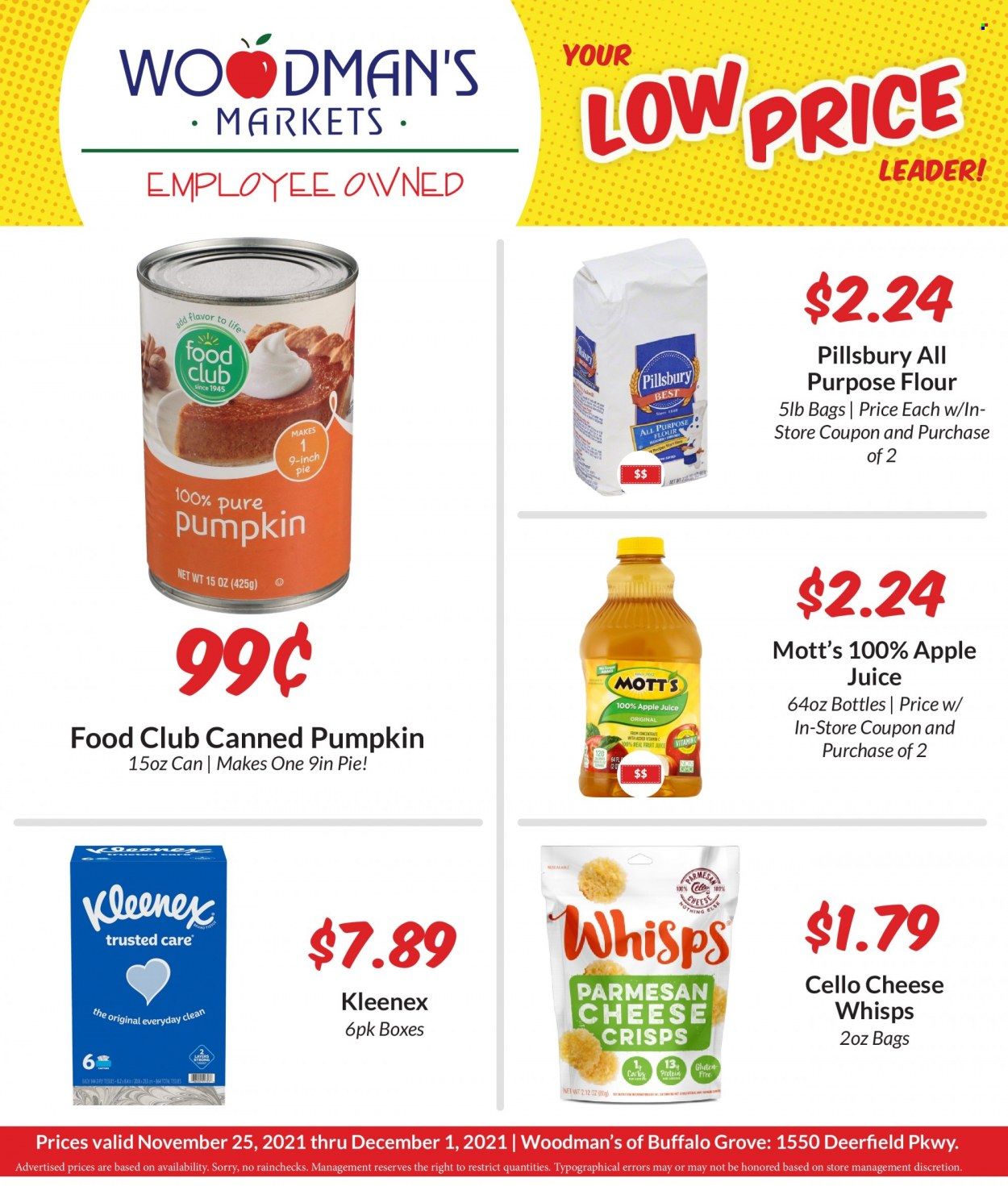 Woodman's Markets (IL, WI) Weekly Ad Flyer November 25 to December 2
