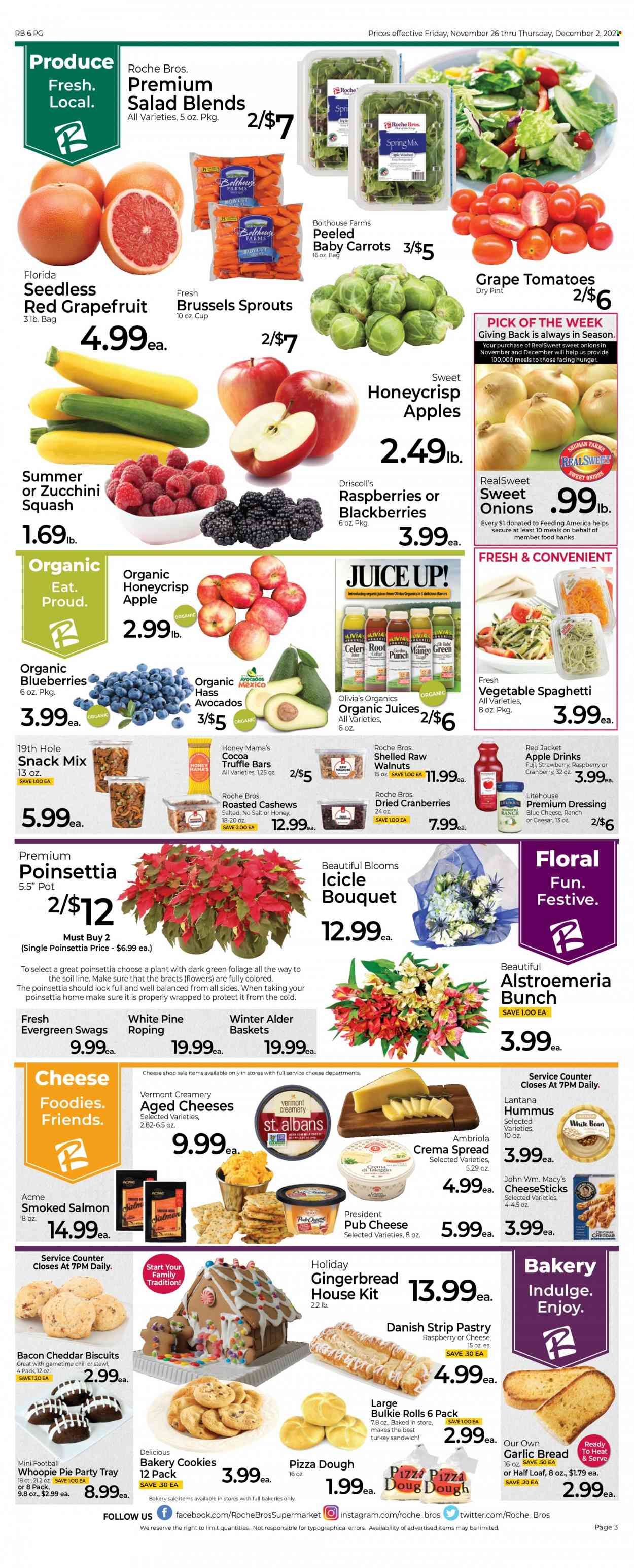 Roche Bros. (MA) Weekly Ad Flyer November 25 to December 2