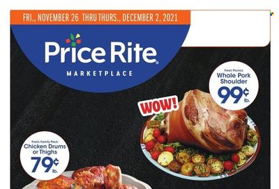 Price Rite (CT, MA, MD, NH, NJ, NY, PA, RI) Weekly Ad Flyer November 25 to December 2