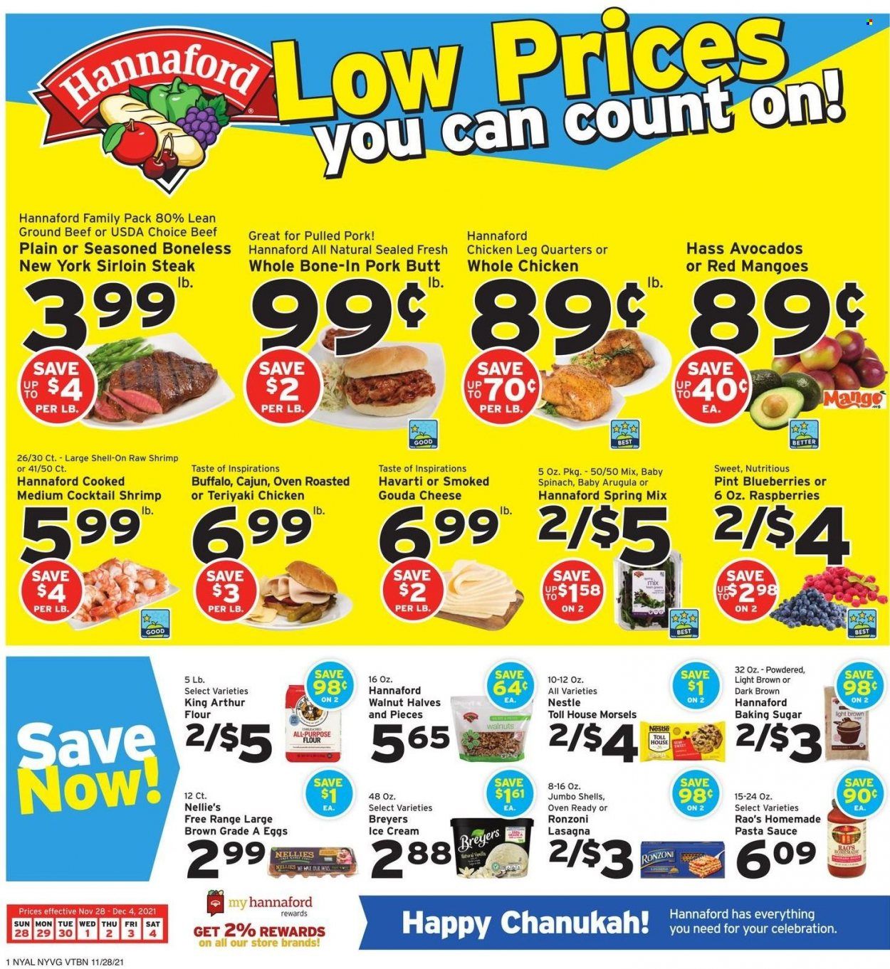 Hannaford (NY) Weekly Ad Flyer November 26 to December 3