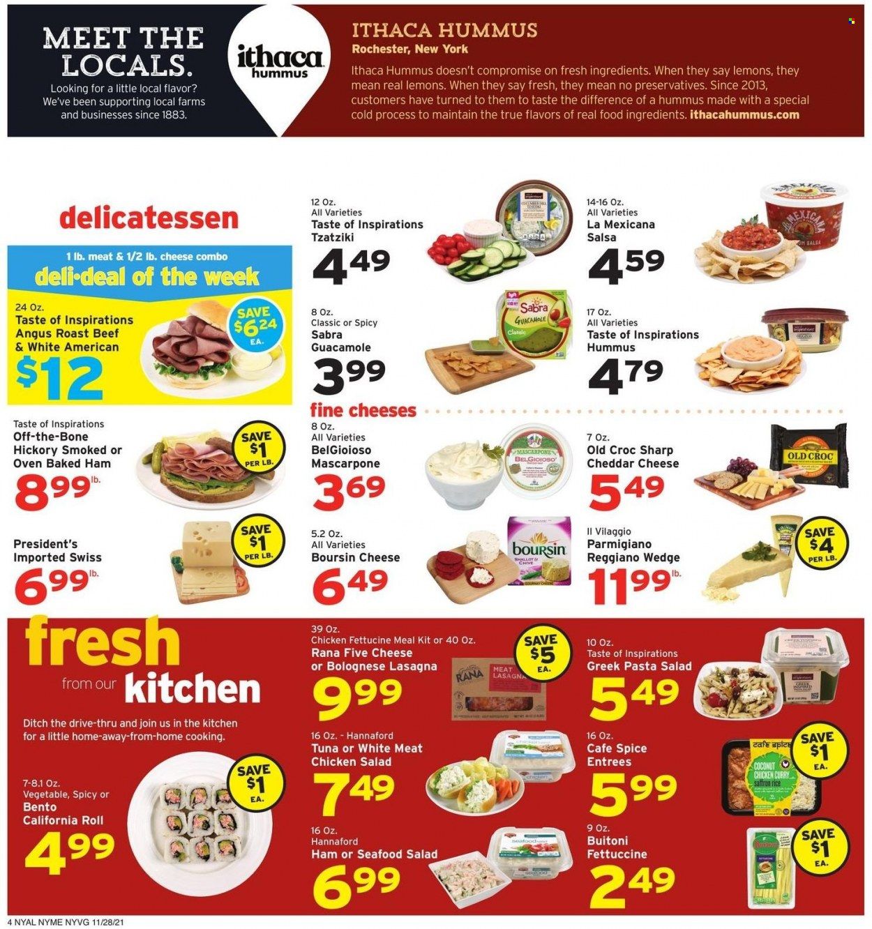 Hannaford (NY) Weekly Ad Flyer November 26 to December 3