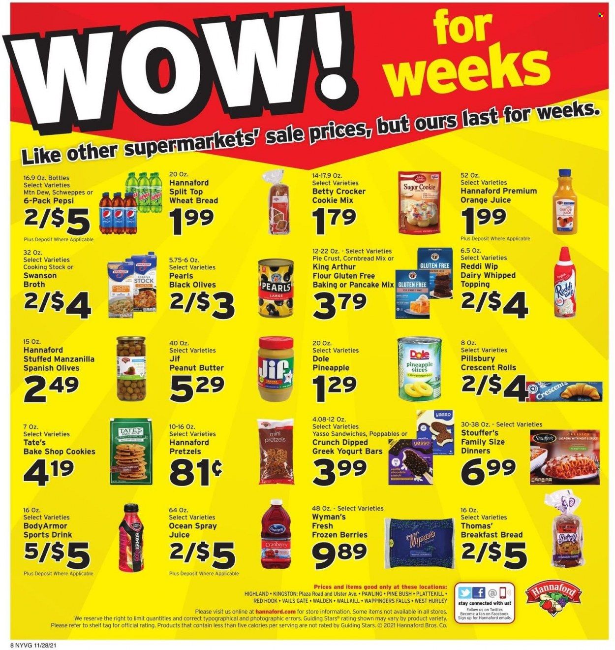 Hannaford (NY) Weekly Ad Flyer November 26 to December 3