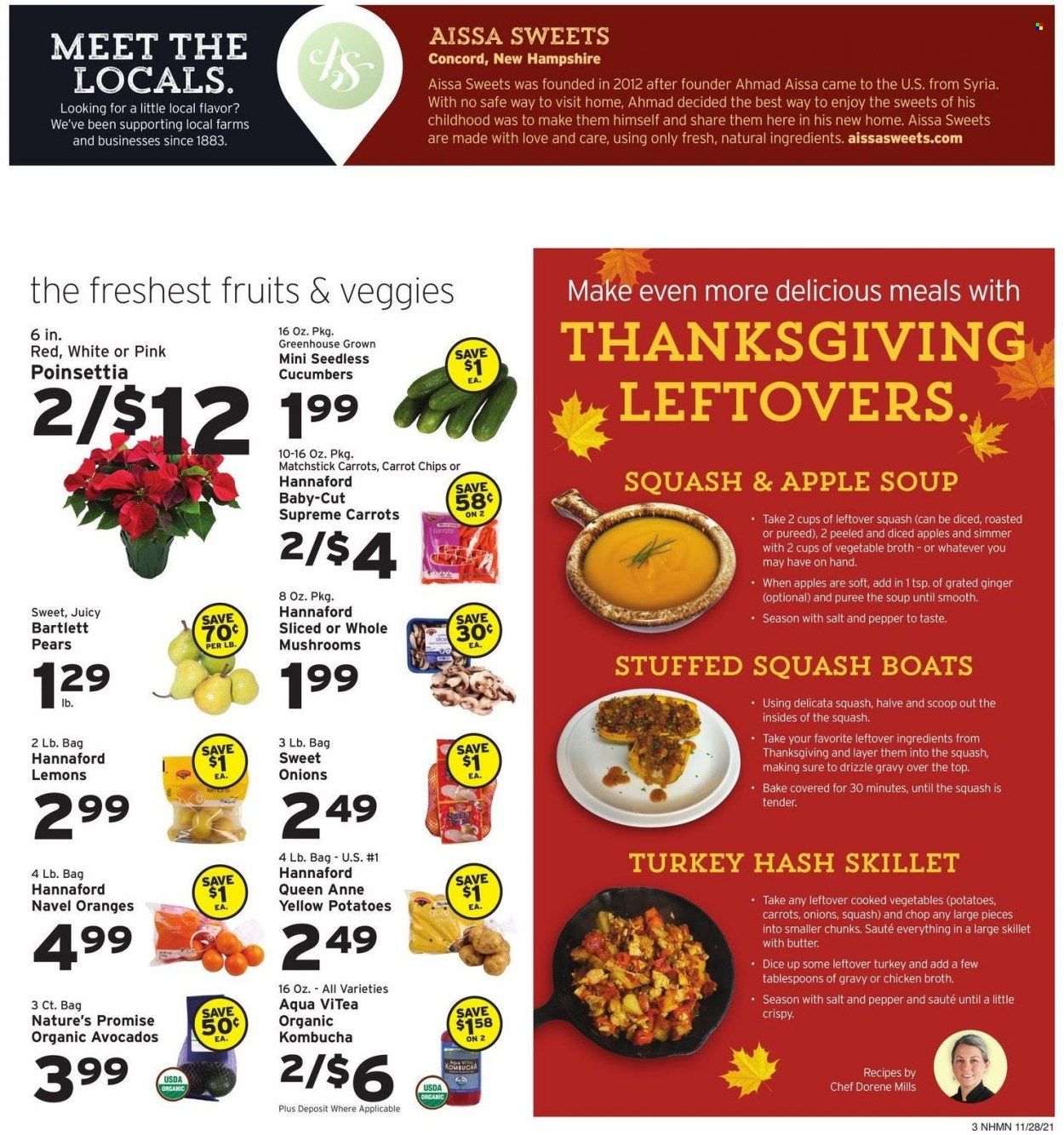 Hannaford (NH) Weekly Ad Flyer November 26 to December 3