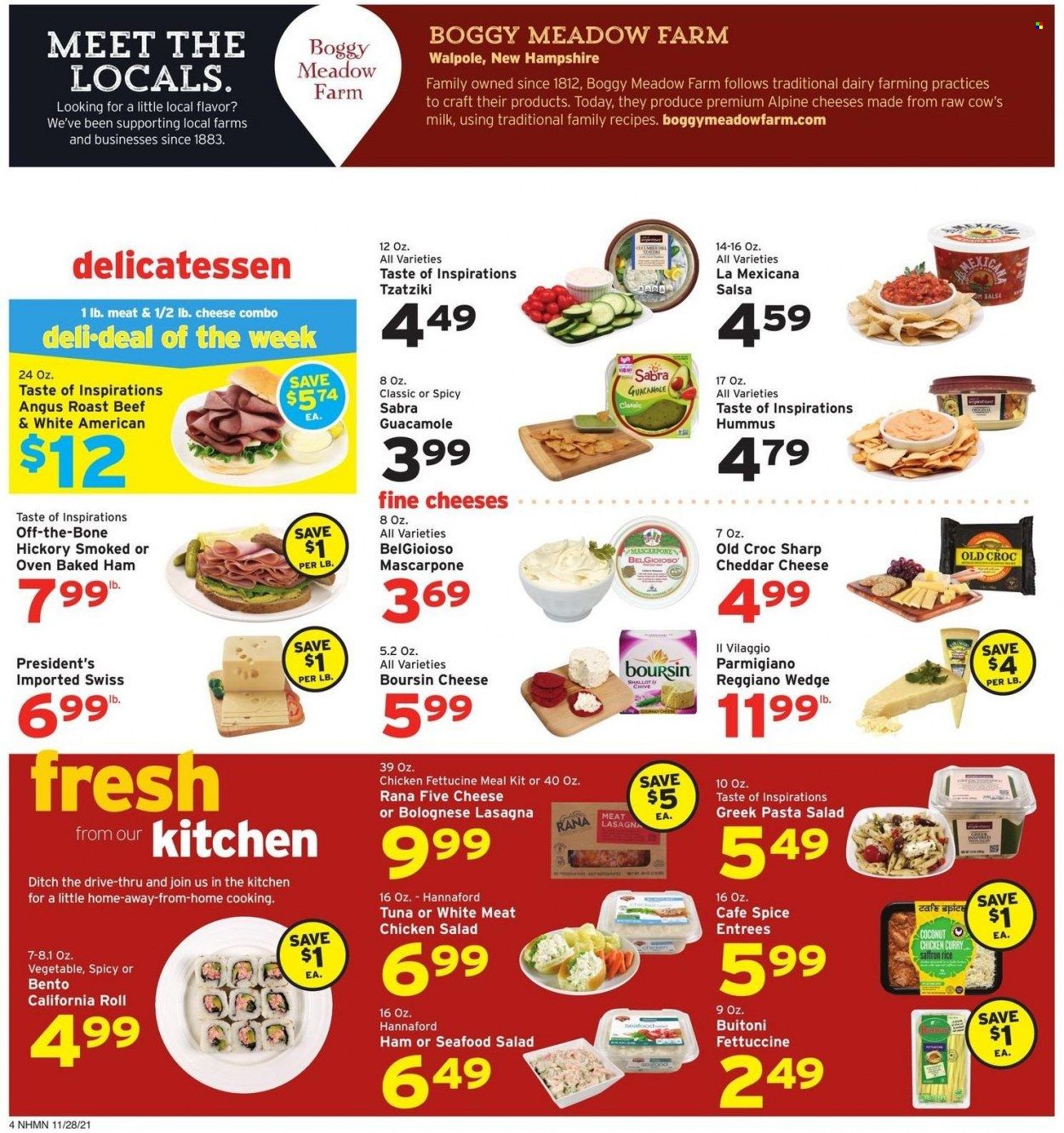 Hannaford (NH) Weekly Ad Flyer November 26 to December 3