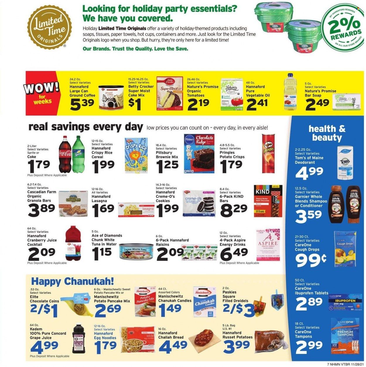 Hannaford (NH) Weekly Ad Flyer November 26 to December 3