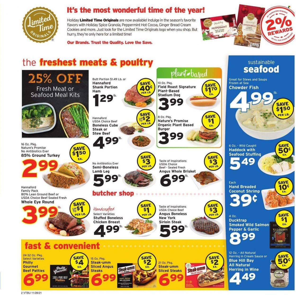 Hannaford (VT) Weekly Ad Flyer November 26 to December 3