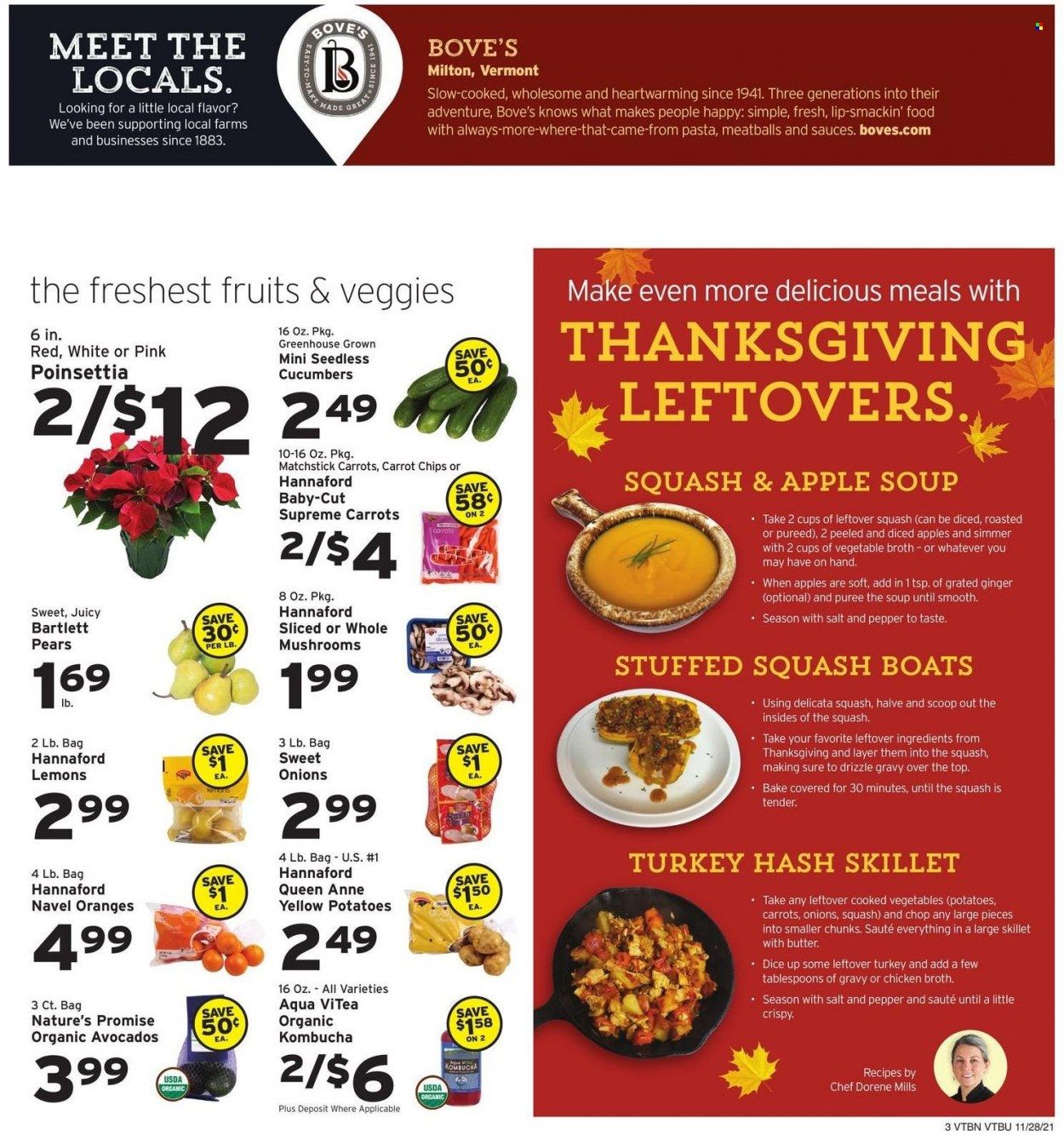Hannaford (VT) Weekly Ad Flyer November 26 to December 3