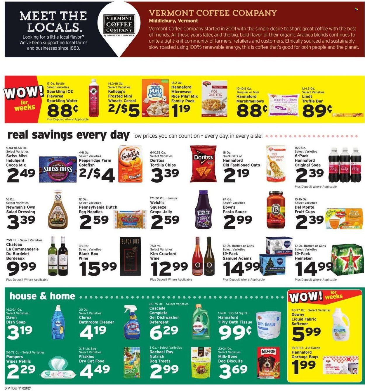 Hannaford (VT) Weekly Ad Flyer November 26 to December 3