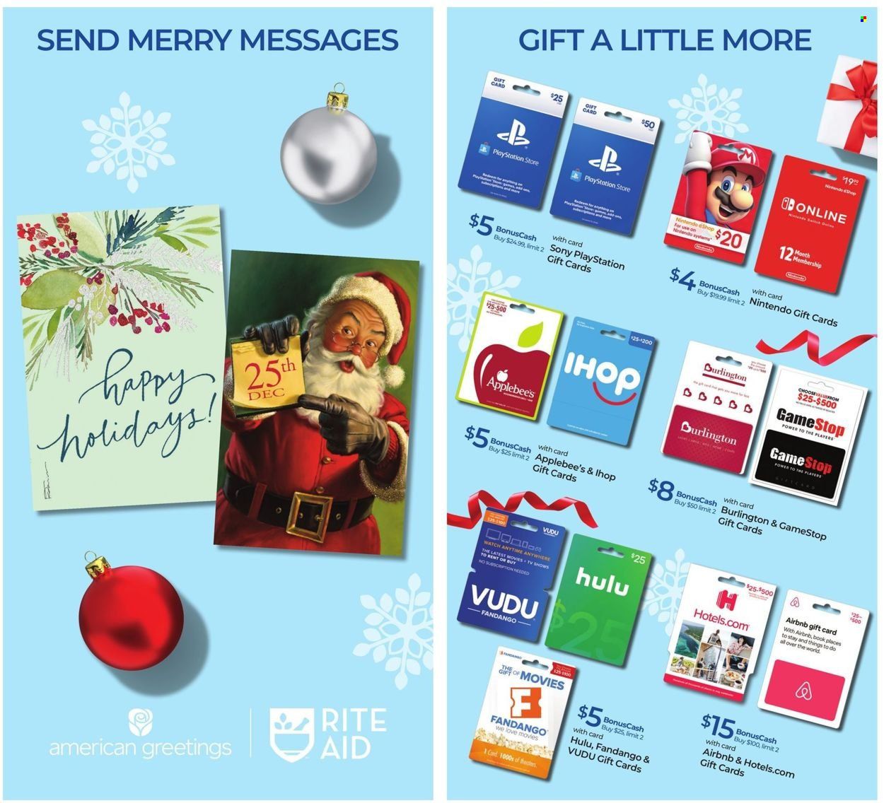 RITE AID Weekly Ad Flyer November 26 to December 3