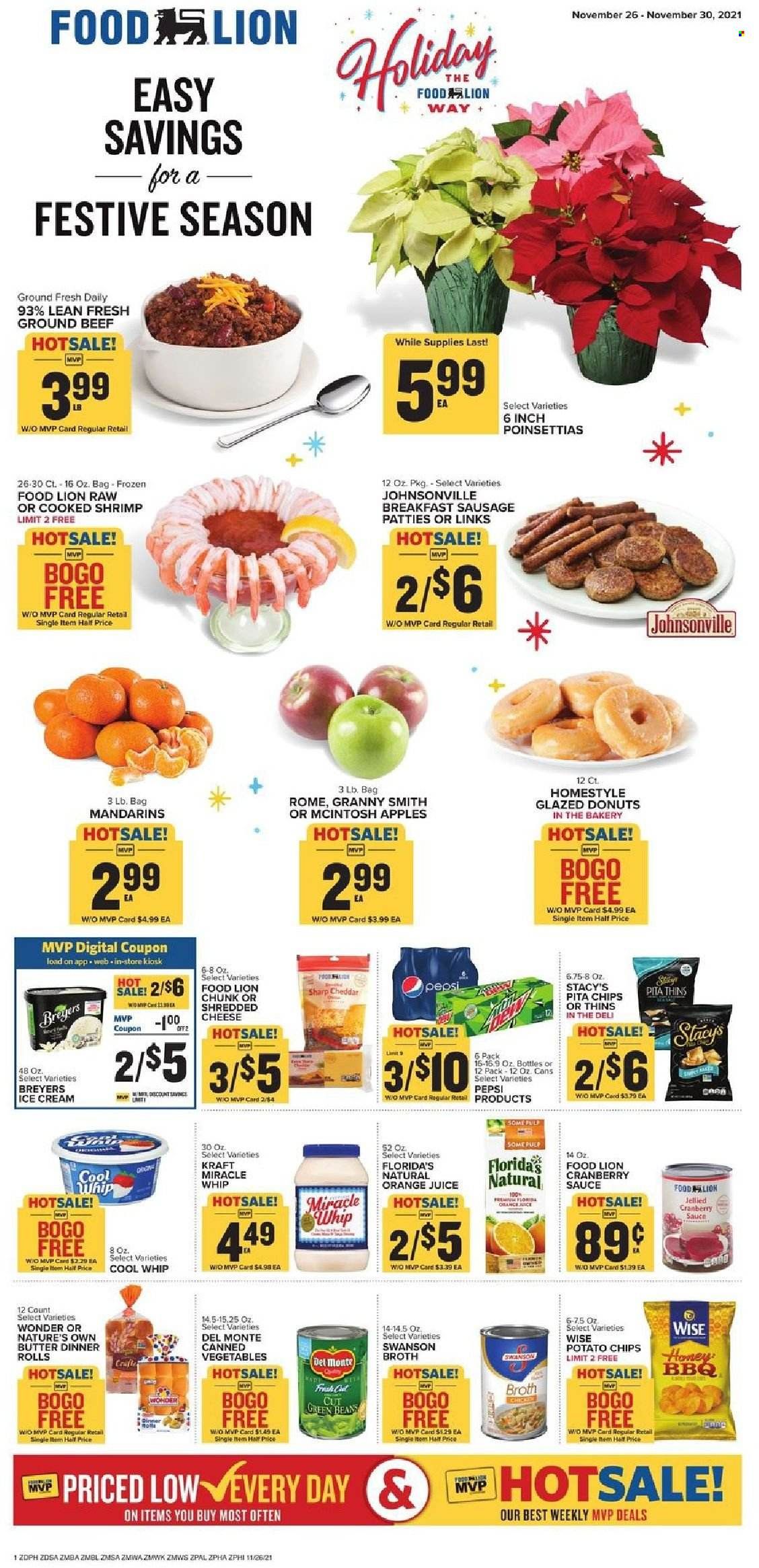 Food Lion (MD) Weekly Ad Flyer November 26 to December 3