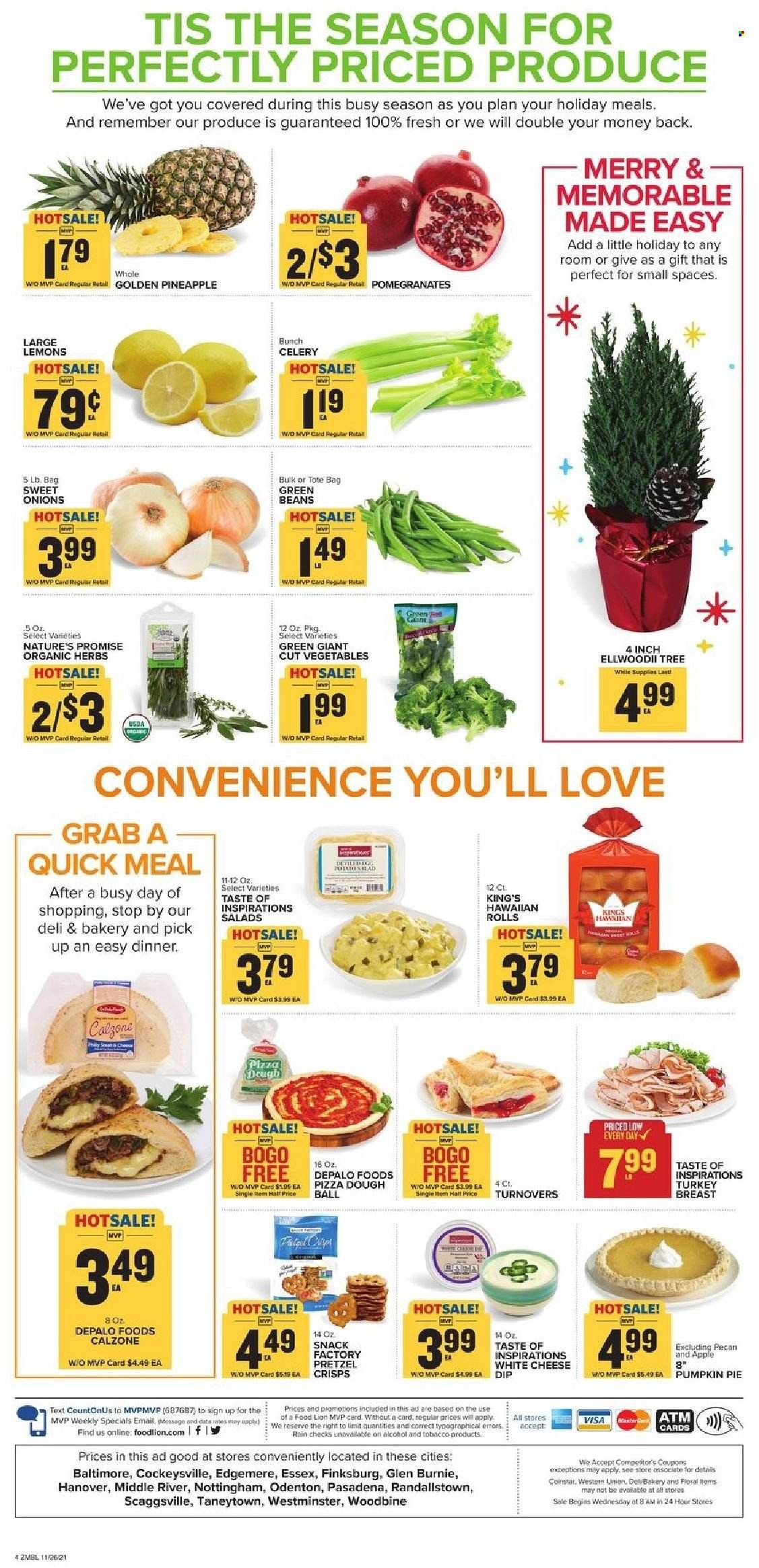 Food Lion (MD) Weekly Ad Flyer November 26 to December 3