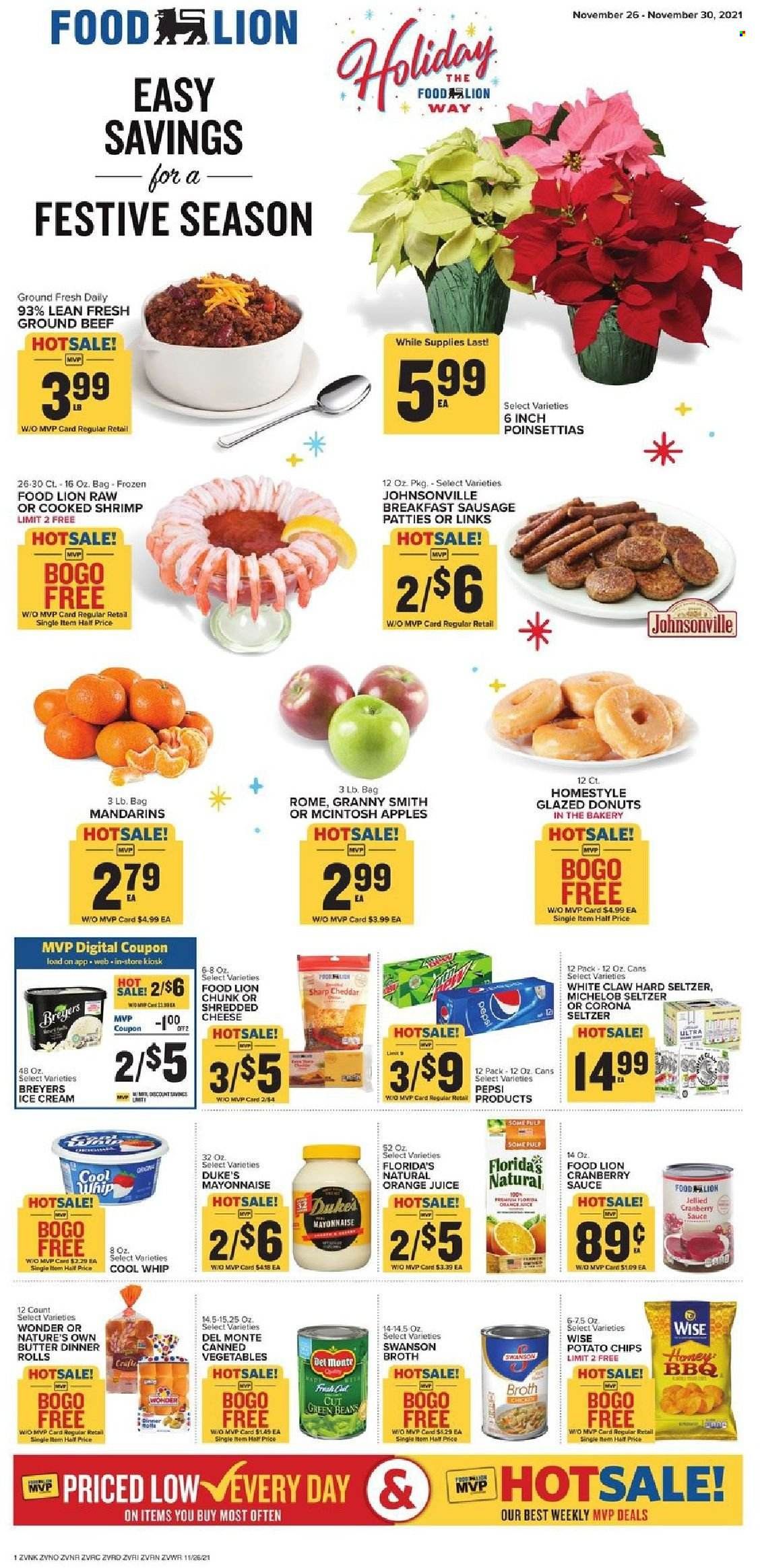 Food Lion (VA) Weekly Ad Flyer November 26 to December 3