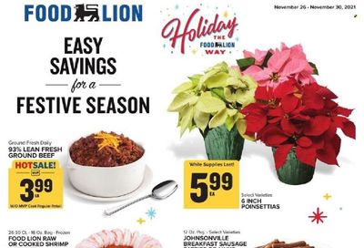 Food Lion (VA) Weekly Ad Flyer November 26 to December 3