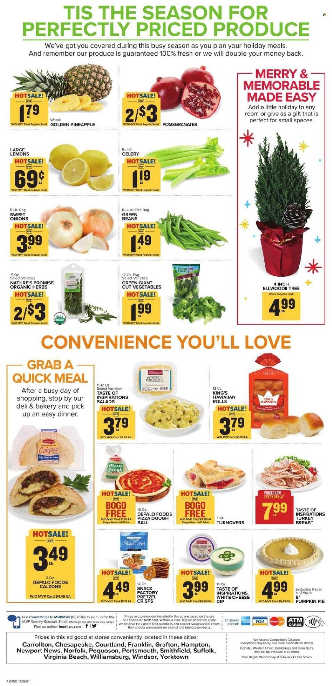 Food Lion (VA) Weekly Ad Flyer November 26 to December 3