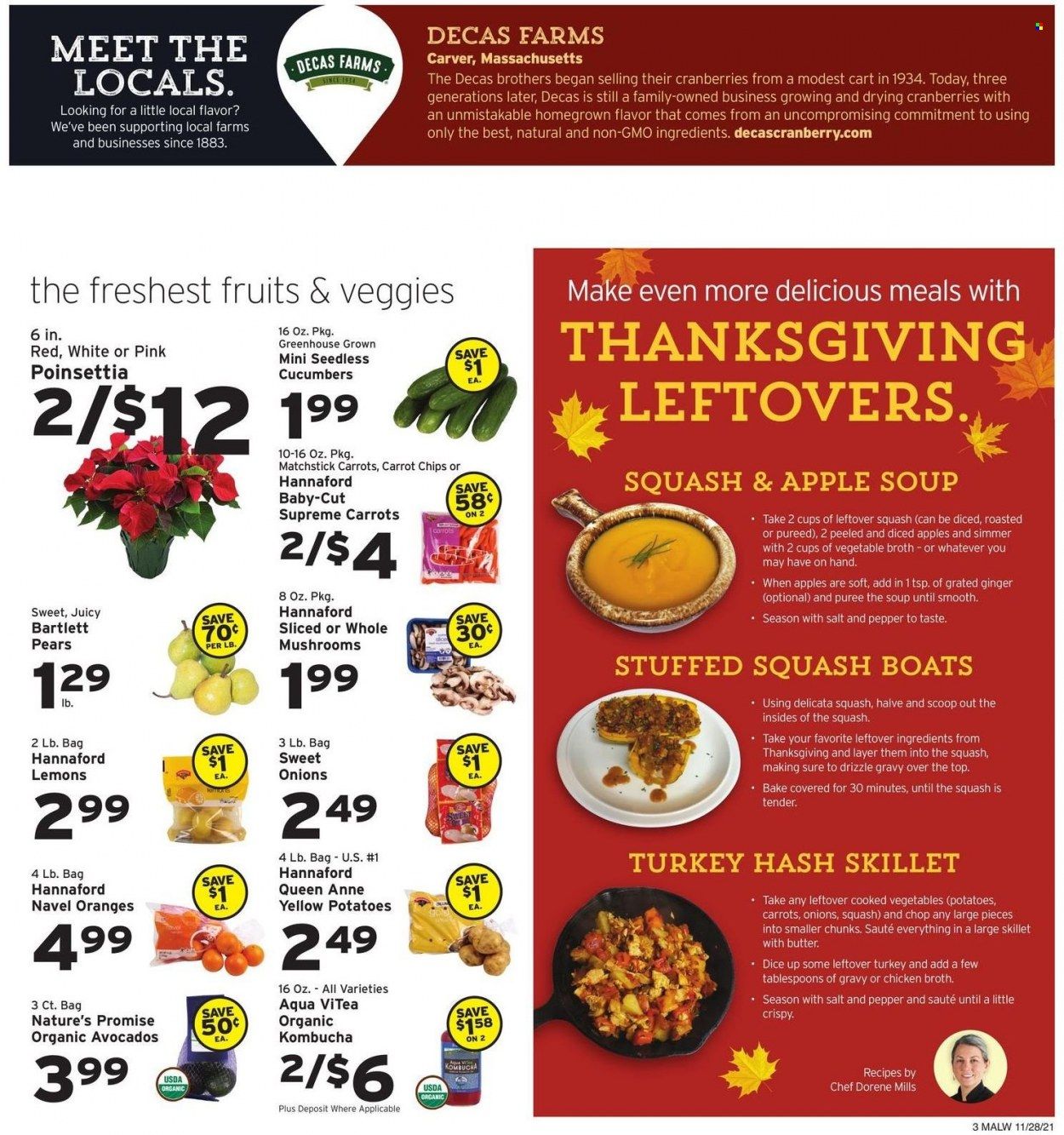 Hannaford (MA) Weekly Ad Flyer November 26 to December 3