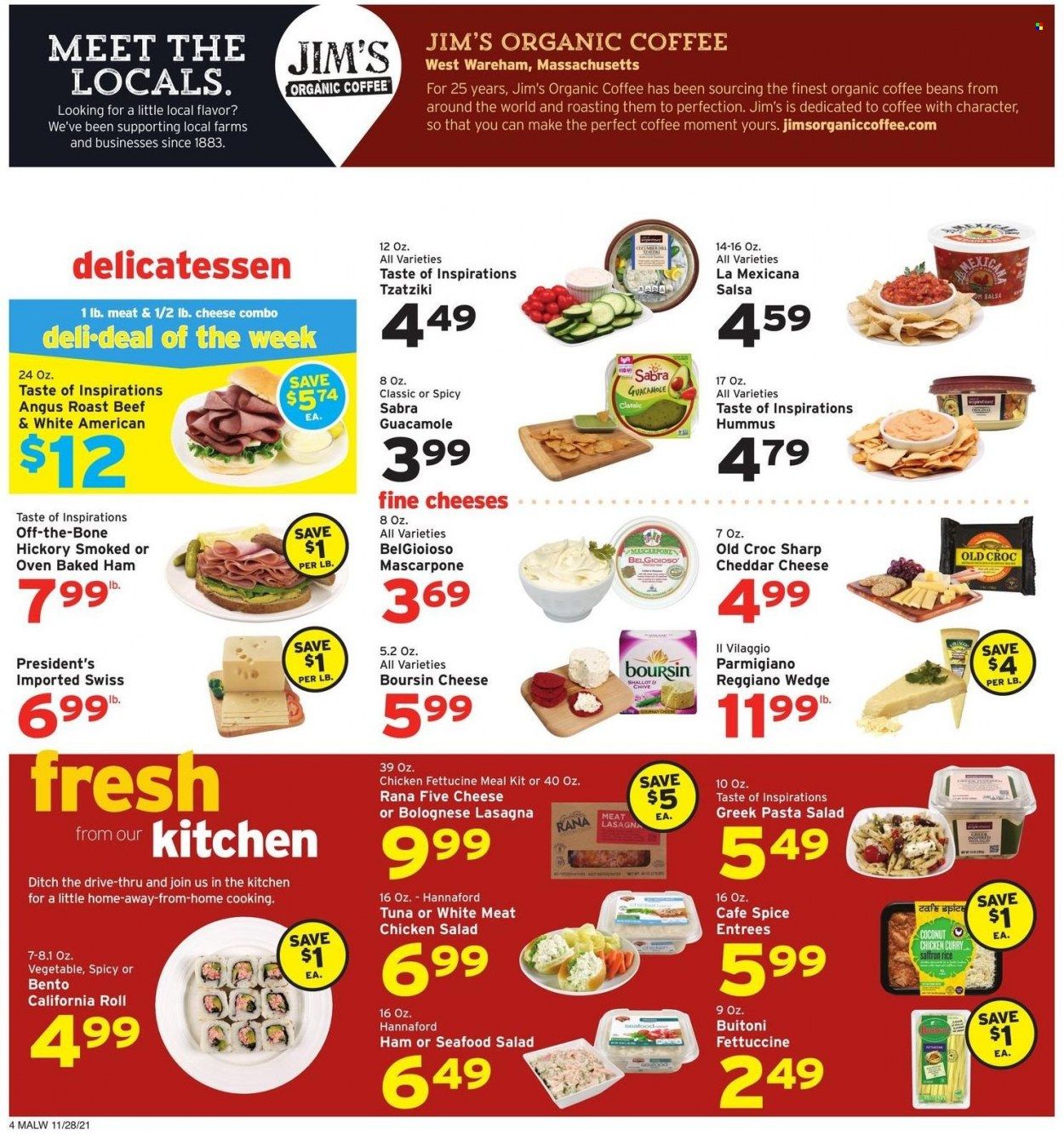 Hannaford (MA) Weekly Ad Flyer November 26 to December 3