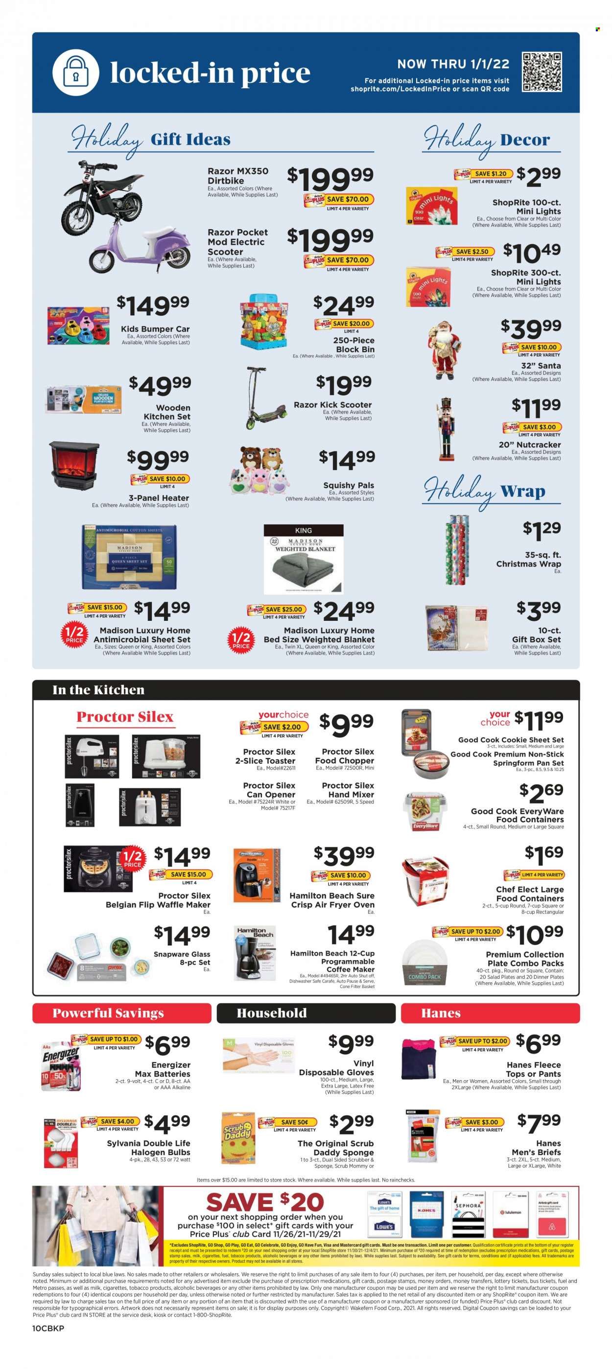 ShopRite (CT, DE, MD, NJ, NY, PA) Weekly Ad Flyer November 26 to December 3