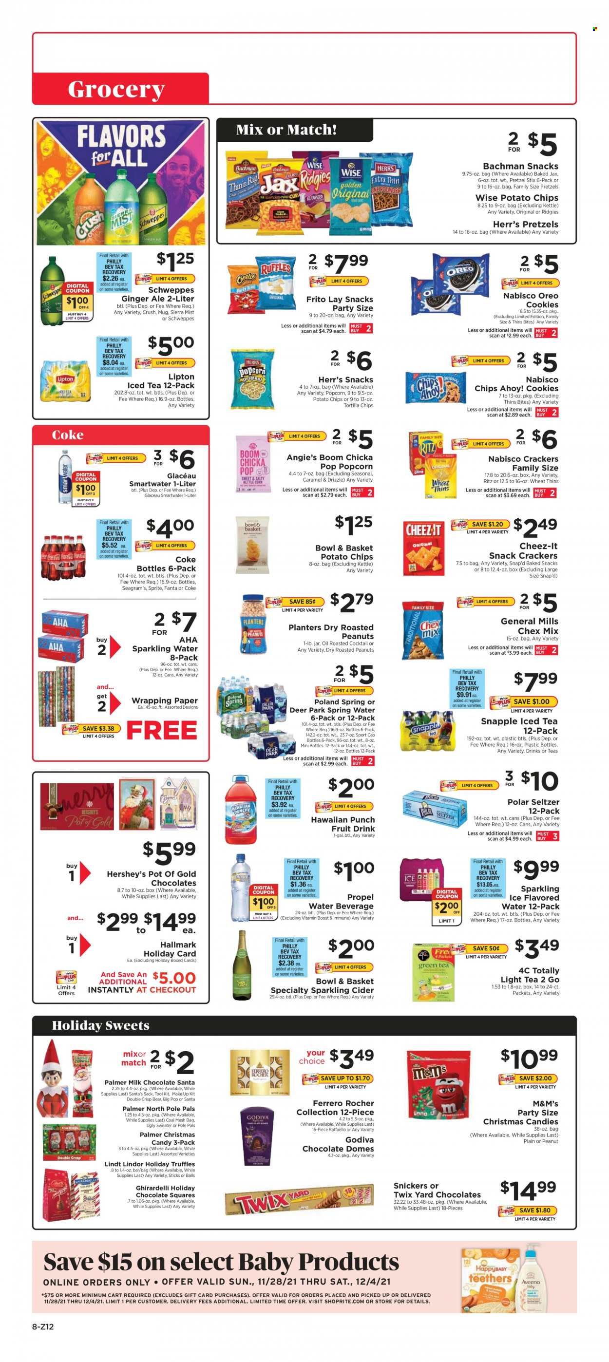 ShopRite (CT, DE, MD, NJ, NY, PA) Weekly Ad Flyer November 26 to December 3