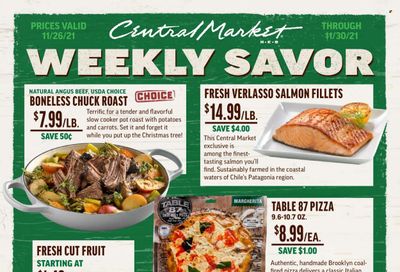Central Market (TX) Weekly Ad Flyer November 26 to December 3